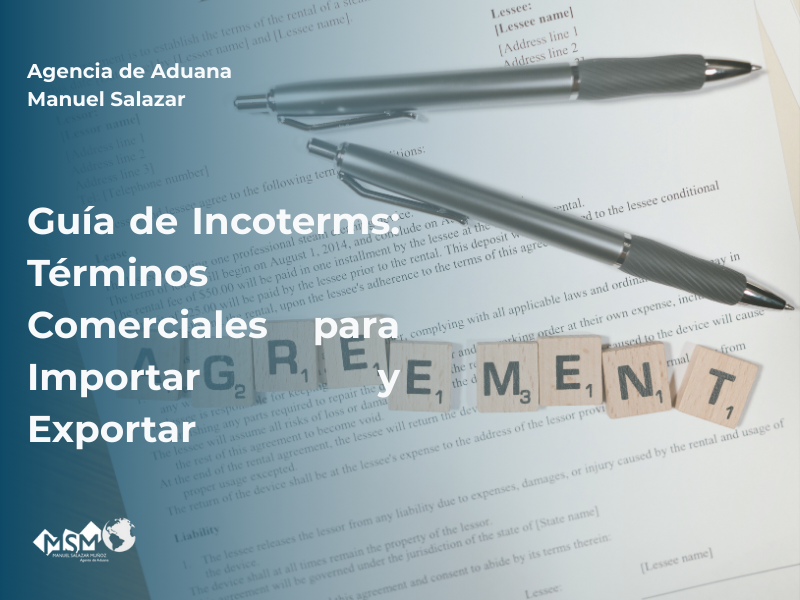Guía los incoterms en comercio internacional, CIF, FOB, EXW 2026