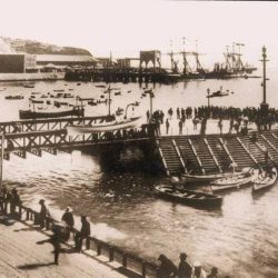 Foto antigua del Puerto de Valparaíso