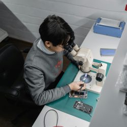 Salida temporal, ejemplo de equipo enviado a reparación mediante régimen especial